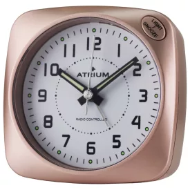   ATRIUM óra analóg Funkwecker A610-17 ébresztő Snooze fény rosegold