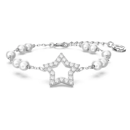 Swarovski Női karkötő Fém ezüst kristály Stella M Stern 5645385