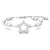 Swarovski Női karkötő Fém ezüst kristály Stella M Stern 5645385