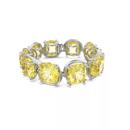 Swarovski Női karkötő Fém kristály sárga Harmonia 5616513