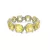 Swarovski Női karkötő Fém kristály sárga Harmonia 5616513