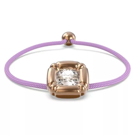 Swarovski Női karkötő lila Textil Dulcis kristály 5617983