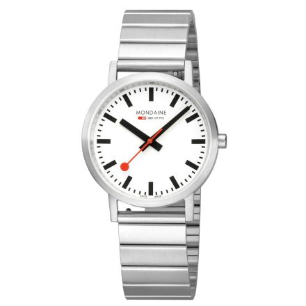 Mondaine Unisex férfi női óra klasszikus karóra 36 mm A660.30314.16SBJ nemesacél