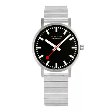 Mondaine Unisex férfi női óra klasszikus karóra 36 mm A660.30314.16SBW nemesacél