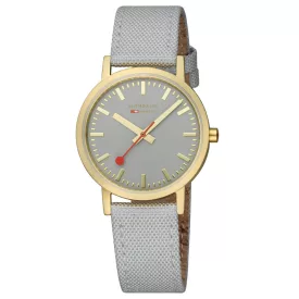  Mondaine Unisex férfi női óra klasszikus karóra 36 mm A660.30314.80SBU Textil