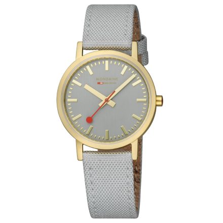 Mondaine Unisex férfi női óra klasszikus karóra 36 mm A660.30314.80SBU Textil