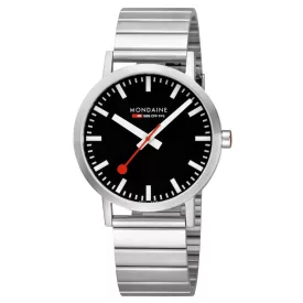  Mondaine férfi óra klasszikus karóra 40 mm A660.30360.16SBW nemesacél