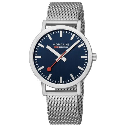 Mondaine férfi óra klasszikus karóra 40 mm A660.30360.40SBJ nemesacél