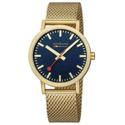 Mondaine férfi óra klasszikus karóra 40 mm A660.30360.40SBM nemesacél