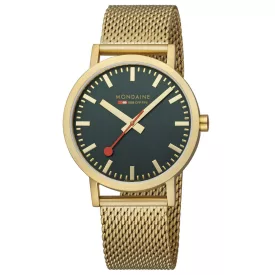   Mondaine férfi óra klasszikus karóra 40 mm A660.30360.60SBM nemesacél