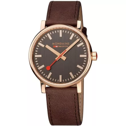 Mondaine férfi óra klasszikus karóra 40 mm MSE.40181.LG bőr