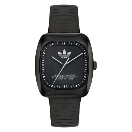 Adidas Unisex férfi női óra RETRO WAVE egy nemesacél fekete AOSY24026