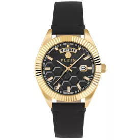   Philipp Plein férfi óra analóg dátum SUPERLATIVE PWPVA0224 bőr