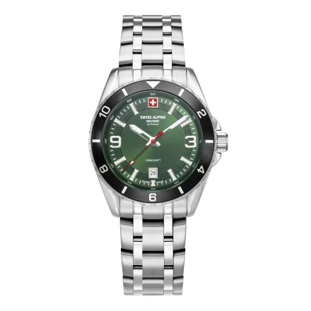 Swiss Alpine Military férfi óra analóg 7034.1138SAM nemesacél