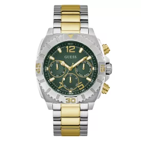   Guess férfi óra karóra Kronográf TRACTION GW0800G1 nemesacél