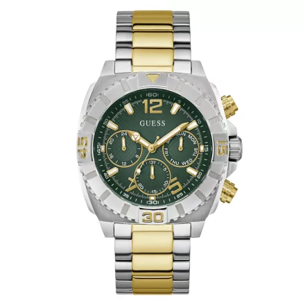Guess férfi óra karóra Kronográf TRACTION GW0800G1 nemesacél