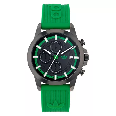Adidas Unisex férfi női óra EXPRESSION kettő CHRONO zöld AOFH24522