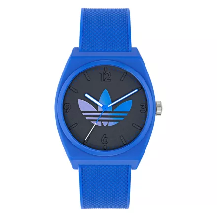 Adidas Unisex férfi női óra PROJECT kettő GRFX műanyag kék AOST24553