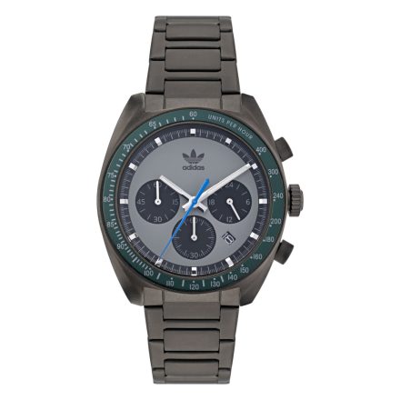 Adidas Unisex férfi női óra EDITION egy CHRONO nemesacél szürke AOFH22007