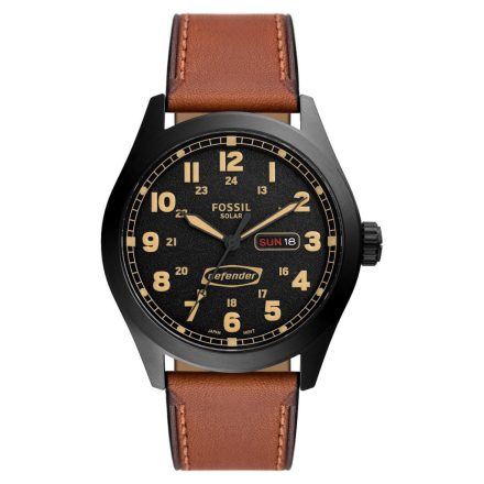 Fossil férfi óra karóra Defender FS5978 bőr