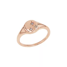   s.Oliver ékszer Női gyűrű ezüst 925 rosegold cirkónia 203882 56 (17.8 mm Ø)