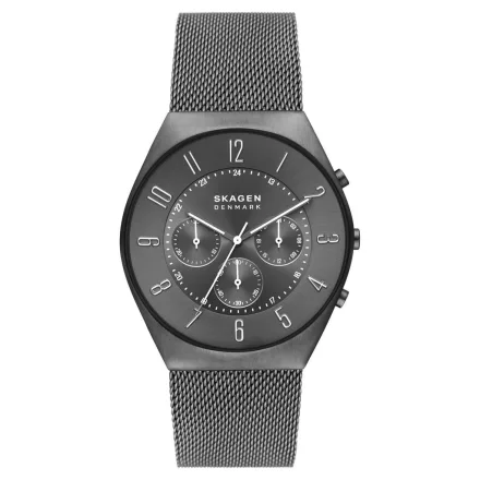 Skagen férfi óra karóra Kronográf Grenen nemesacél SKW6821