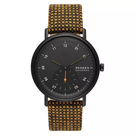 Skagen férfi óra karóra Kuppel nemesacél Textil SKW6895