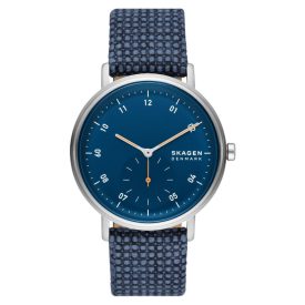 Skagen férfi óra karóra Kuppel nemesacél Textil SKW6894