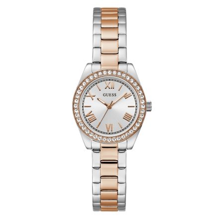 Guess Női óra karóra GD MINI LUNA GW0841L3 nemesacél bicolor