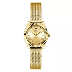   Guess Női óra karóra GD MINI LUNA GW0842L2 nemesacél arany