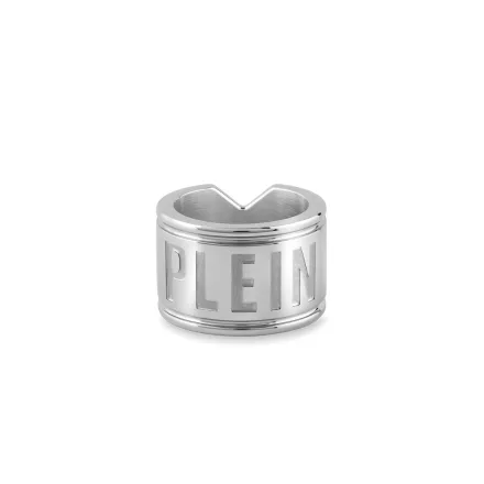 Philipp Plein férfi gyűrű nemesacél ezüst dupla nap PJ0AA10R 60 (19.1 mm Ø)