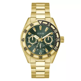   Guess férfi óra karóra Letterman GW0904G2 nemesacél arany