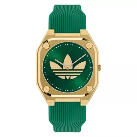 Adidas Unisex férfi női óra City Tech zöld AOFH25011