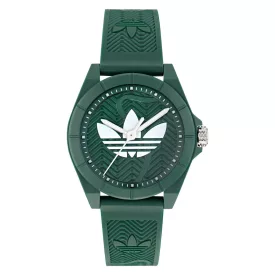   Adidas Unisex férfi női óra PROJECT négy műanyag zöld AOST25034