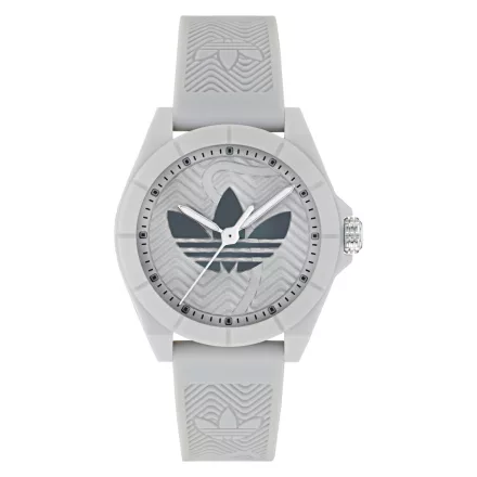 Adidas Unisex férfi női óra PROJECT négy műanyag szürke AOST25035