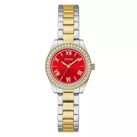   Guess Női óra karóra GD MINI LUNA GW0841L8 nemesacél bicolor