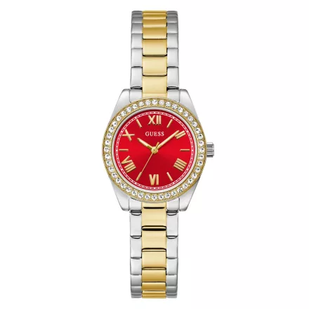 Guess Női óra karóra GD MINI LUNA GW0841L8 nemesacél bicolor