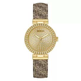Guess Női óra karóra IVY GW0943L2 bőr
