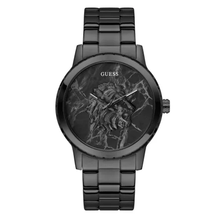 Guess férfi óra karóra MONARCH GW0958G3 nemesacél fekete