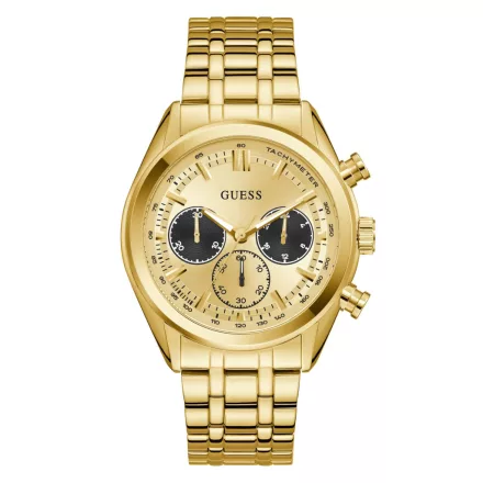 Guess férfi óra karóra DAWSON GW0971G2 nemesacél arany