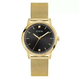 Guess férfi óra karóra CHANDLER GW0974G2 nemesacél arany
