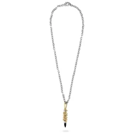   Philipp Plein férfi Lánc nyaklánc ékszer nemesacél bicolor BULLET PJGGA01NU