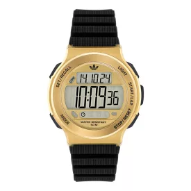   Adidas Unisex férfi női óra EXPRESSION három DIGITALSilikon fekete AOFH25506