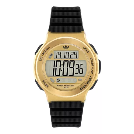 Adidas Unisex férfi női óra EXPRESSION három DIGITALSilikon fekete AOFH25506
