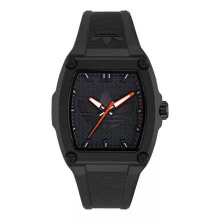 Adidas Unisex férfi női óra CITY TECH FIVE műanyag fekete AOFH25509