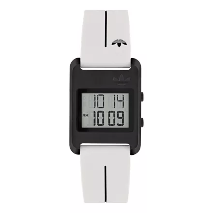 Adidas Unisex férfi női óra RETRO POP három fehér AOST25536