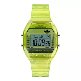 Adidas Unisex férfi női óra kettő köves zöld AOST25538