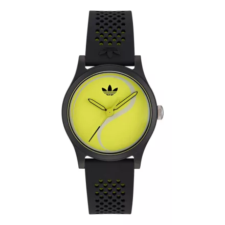 Adidas Unisex férfi női óra kártya kettő fekete AOSY25517