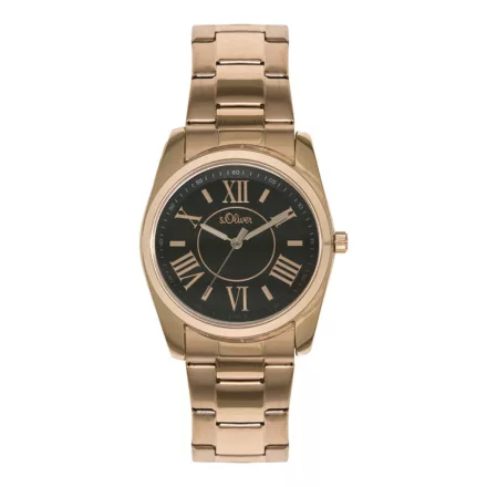 s.Oliver női óra karóra analóg IP rosegold SO-15119-MQR-1