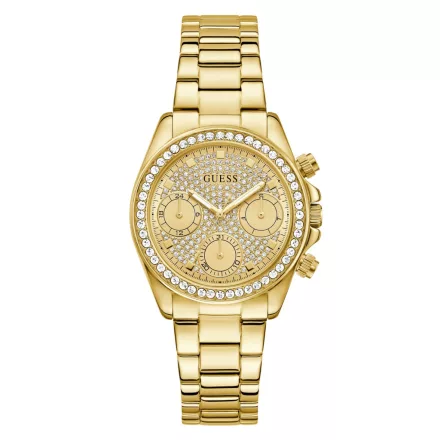 Guess Női óra karóra VICTORIA GW1037L2 nemesacél arany